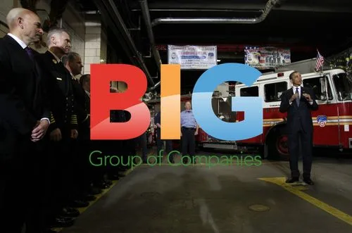 Giuliani and Obama Visit FDNY After Bin Laden Death