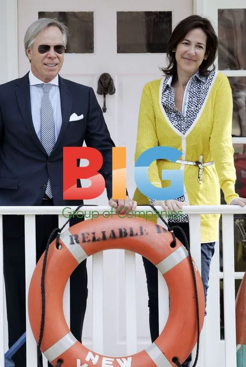 Tommy Hilfiger and Lisa Birnbach at Prep World NYC Launch