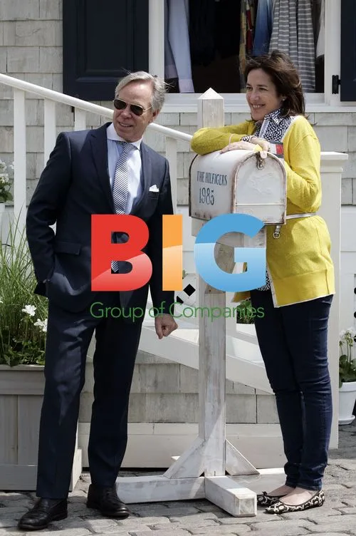 Tommy Hilfiger and Lisa Birnbach at Prep World NYC Launch