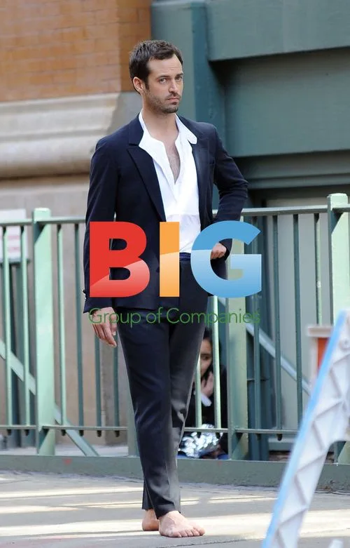 Benjamin Millepied shoots commercial in NYC