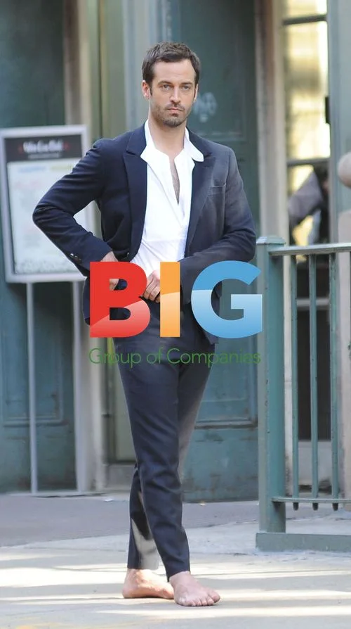 Benjamin Millepied Filming Commercial in Soho