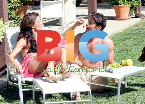 Janice Dickinson and David Blakeley in Malibu
