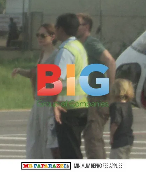 Angelina Jolie and kids in Cambodia