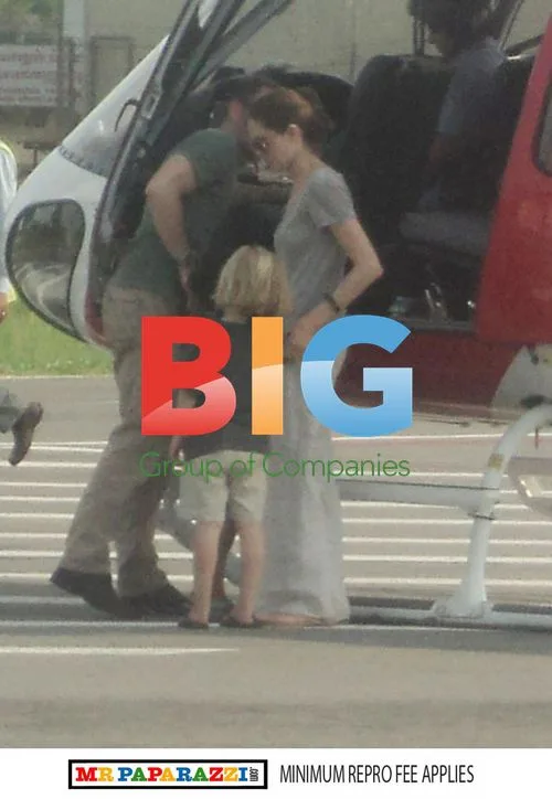 Angelina Jolie and family in Cambodia