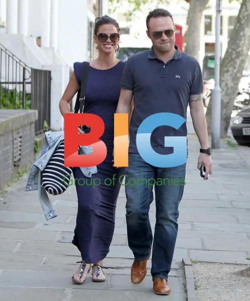 Sarah Harding and Tom Crane in London