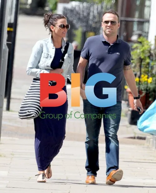 Sarah Harding and Tom Crane Out in London