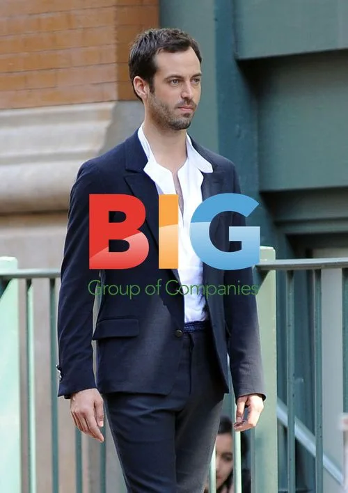 Benjamin Millepied filming commercial in Soho