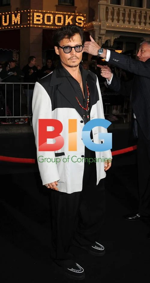 Johnny Depp at 'Pirates' Premiere