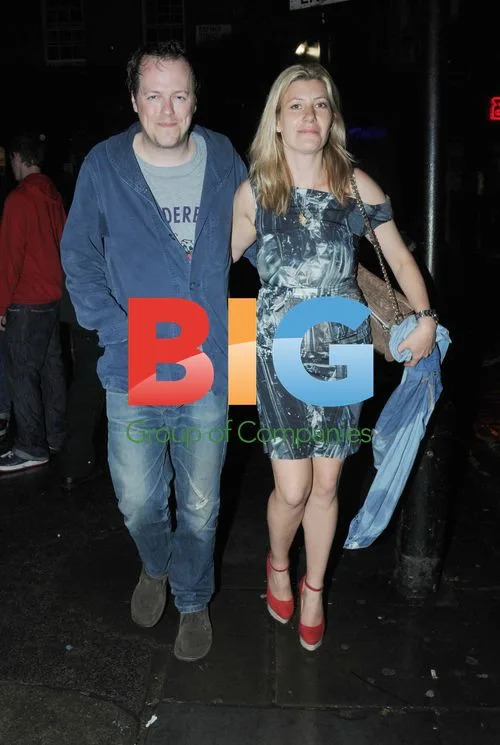 Tom Parker Bowles and wife Sara leaving The Box