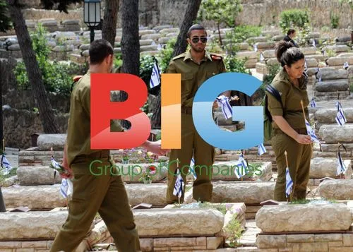 Israeli Soldiers Visit Graves at Memorial Day