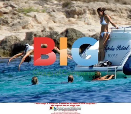 Prince William, Kate Middleton, and Pippa Middleton on Boat in Ibiza