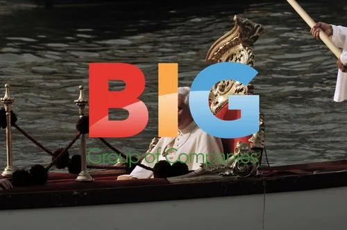 Pope Benedict XVI in Venice Gondola