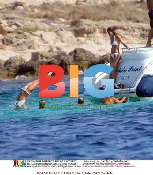 Prince William and Kate Middleton on Boat in Ibiza