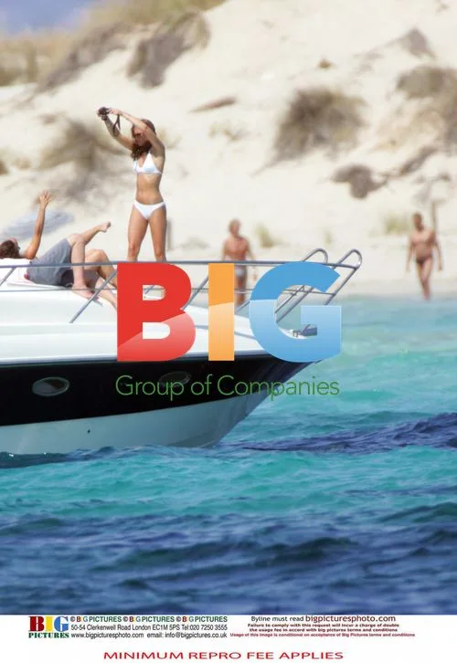 Prince William and Kate Middleton on Boat in Ibiza