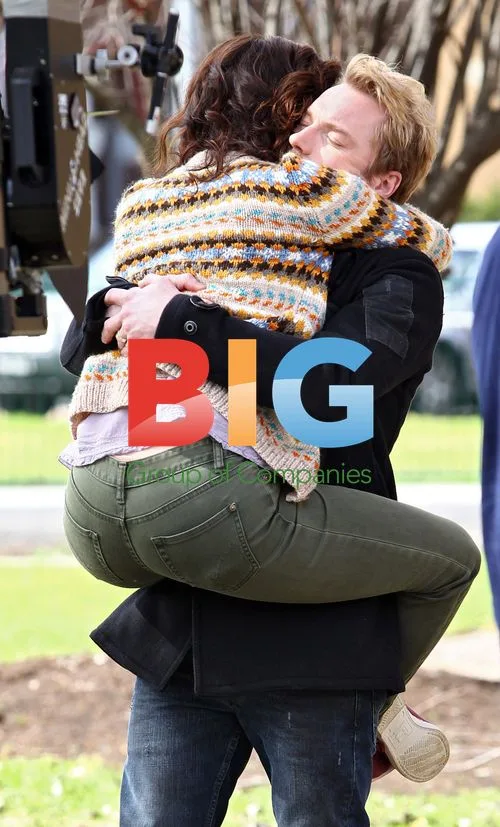 Ronan Keating, Laura Michelle-Kelly on 'Goddess' Set