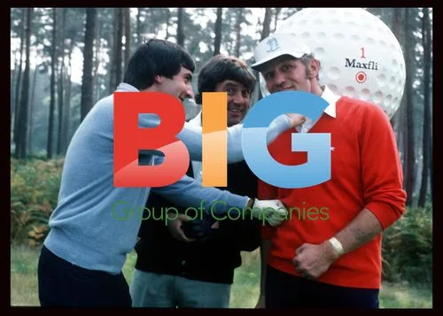 Severiano Ballesteros and Henry Cooper at Pro-Am
