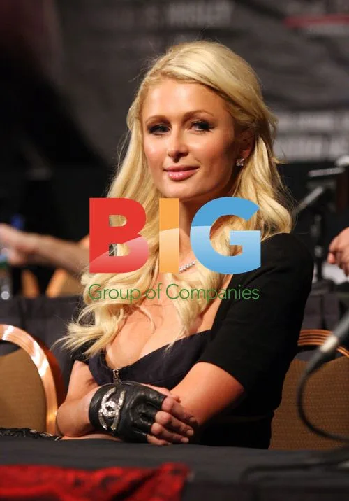 Paris Hilton at Pacquiao v Mosley Fight