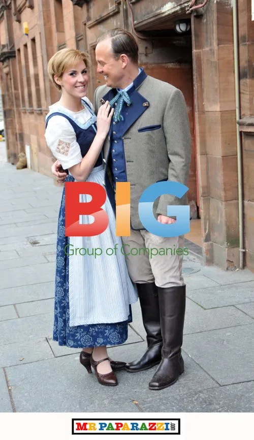 Jason Donovan and Verity Rushworth Promote "Sound Of Music"