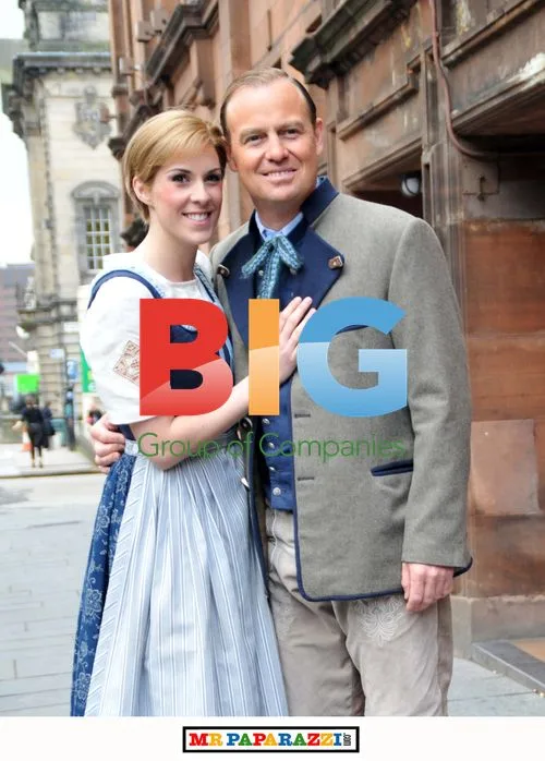 Jason Donovan and Verity Rushworth in The Sound Of Music