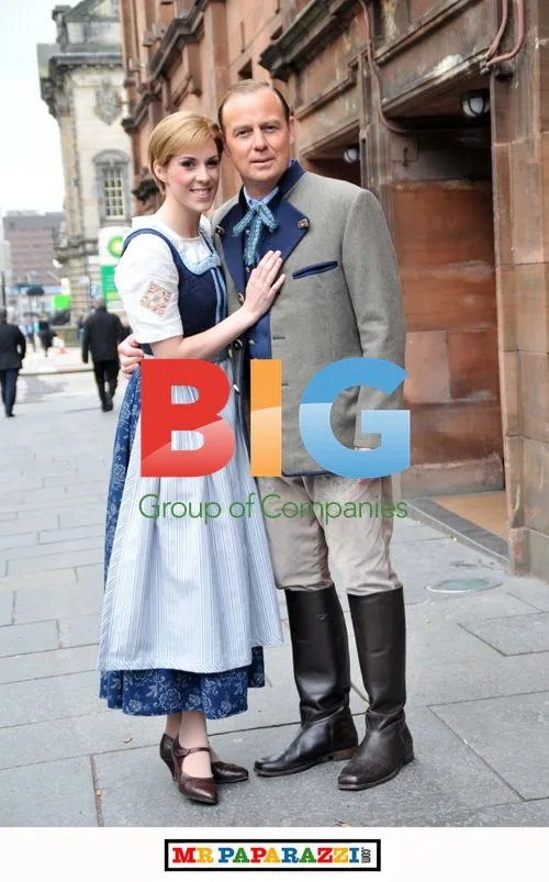 Jason Donovan & Verity Rushworth Promote The Sound Of Music