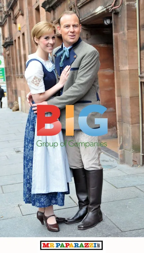 Jason Donovan and Verity Rushworth promote The Sound Of Music