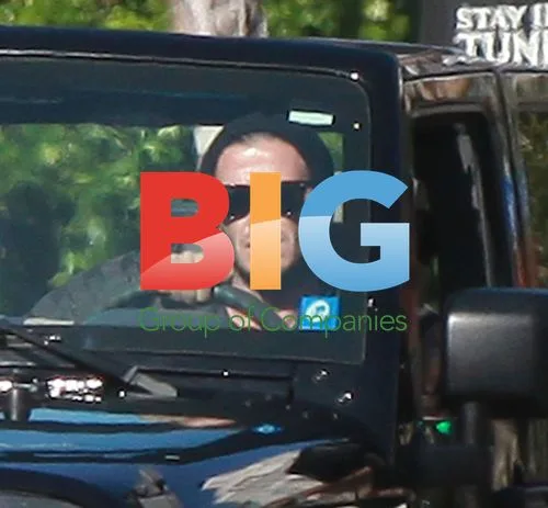 David Beckham Driving After Car Accident