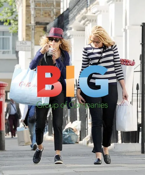 Jerry Hall Spotted Shopping on Kings Road