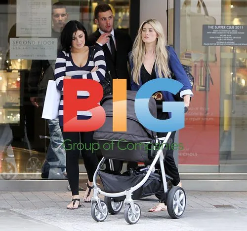 Kym Marsh and Charley Webb Shopping