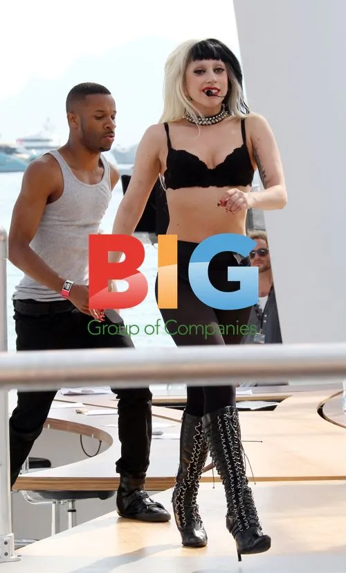 Lady Gaga Rehearsing in Cannes