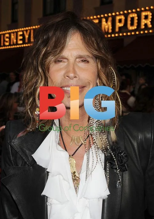 Aerosmith's Steven Tyler at Pirates Premiere