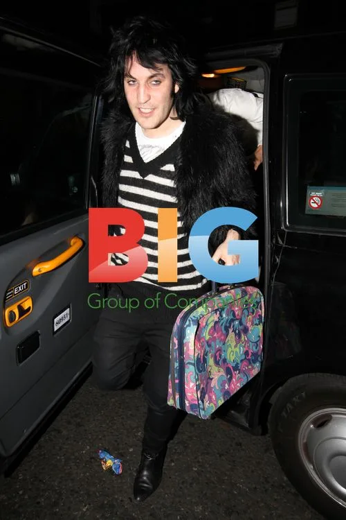 Celebs at Groucho Club in London