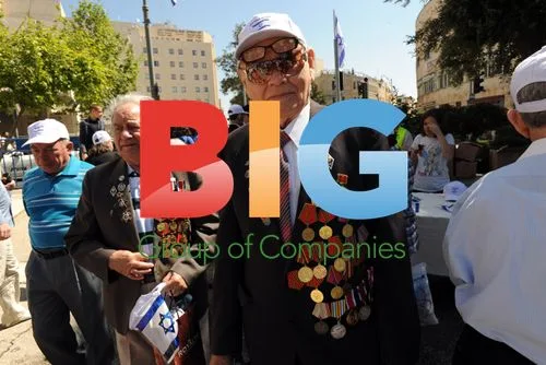 WWII Veterans March in Jerusalem VE Day Parade