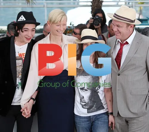 Ezra Miller, Tilda Swinton, Lynne Ramsay and John C. Reilly at 'We Need to Talk About Kevin' Cannes Photocall