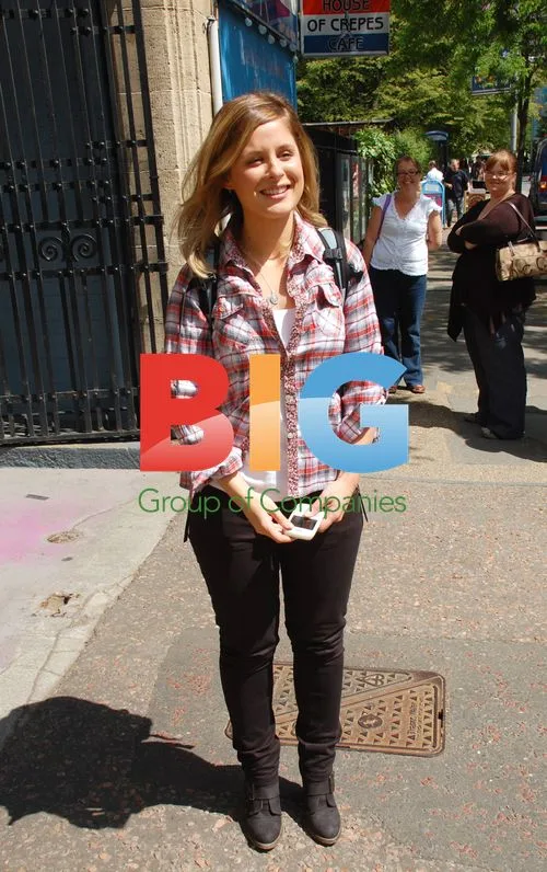 Celebrities at ITV studios, London