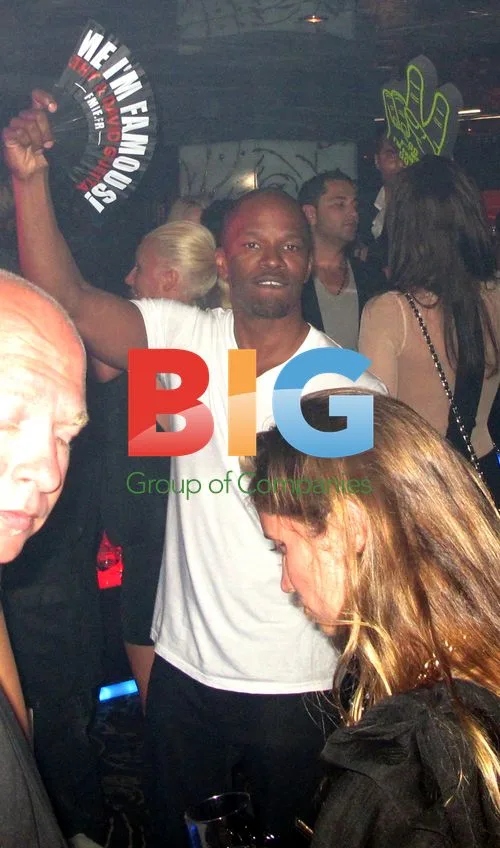Jamie Foxx at David Guetta Party in Cannes