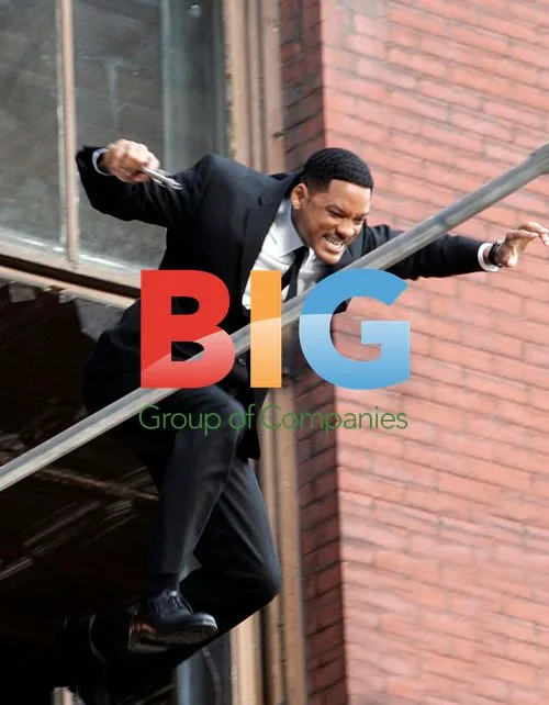 Will Smith on 'Men in Black' Set
