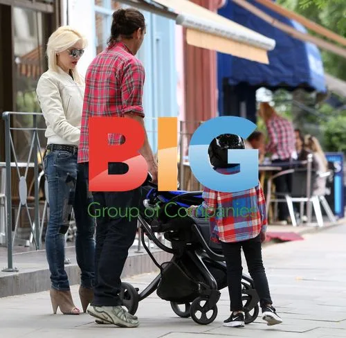 Gwen Stefani and Family Spotted in London