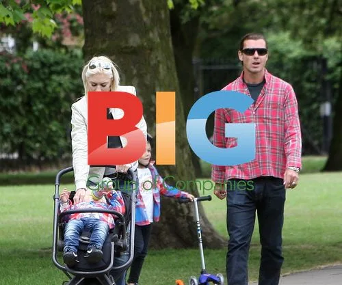 Gwen Stefani and Family in London