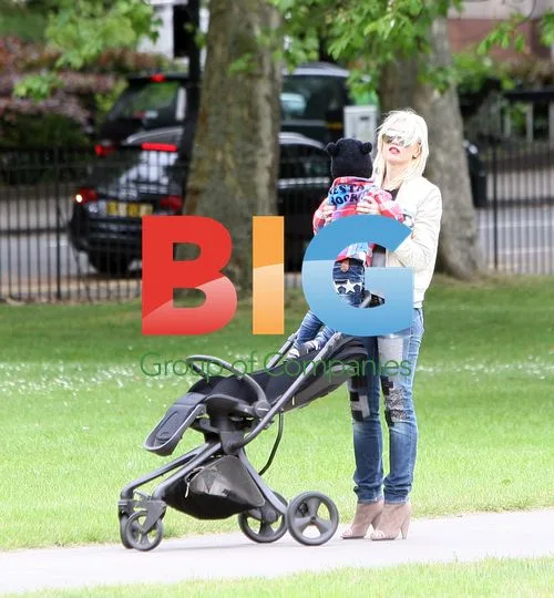 Gwen Stefani and Family Spotted in London