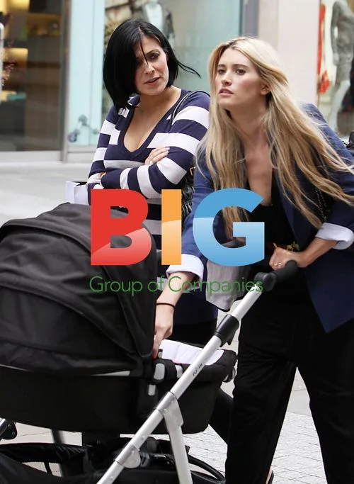 Kym Marsh and Charley Webb Shopping