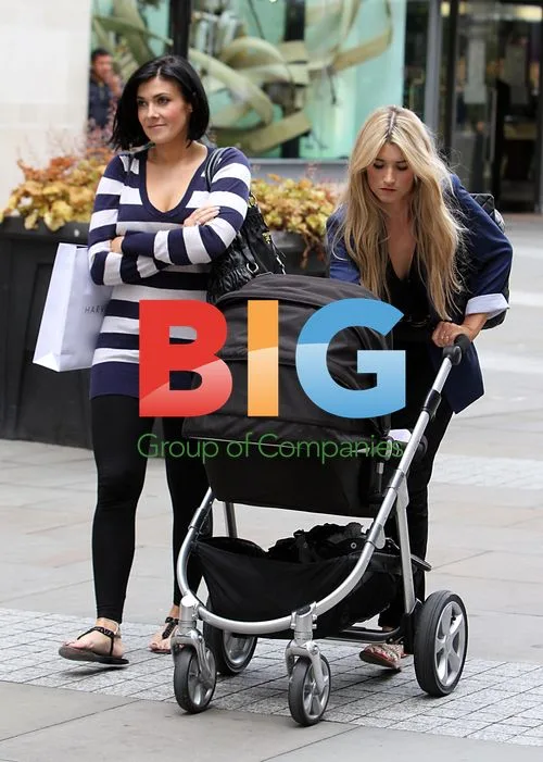 Kym Marsh and Charley Webb go shopping