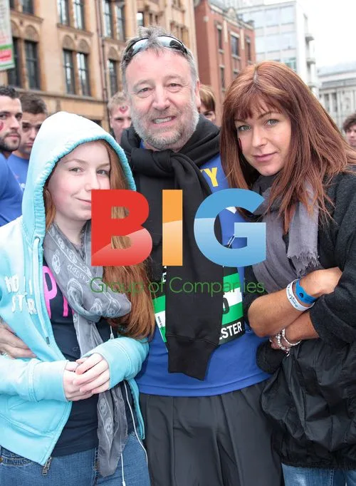 Celebrities at BUPA 10k Run in Manchester
