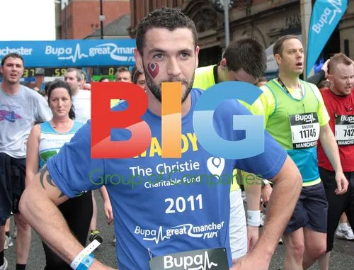 Celebrities at BUPA 10k run