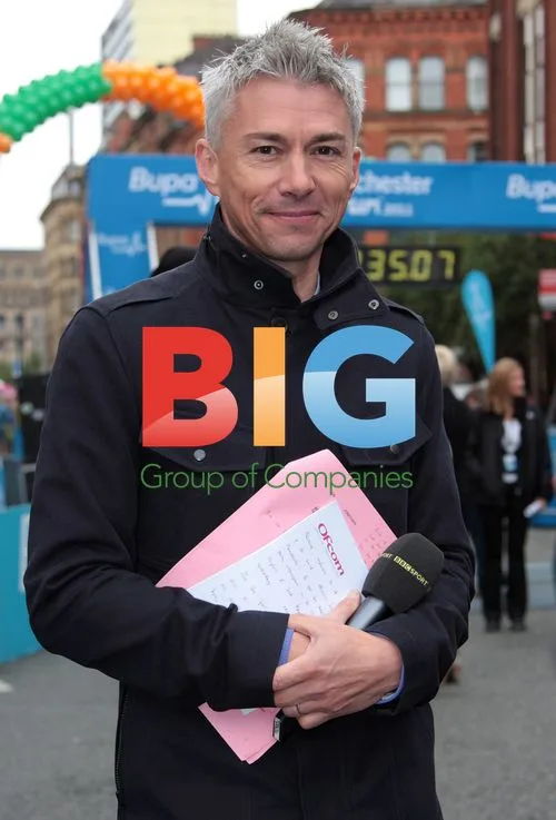 Celebrities at BUPA 10k run in Manchester