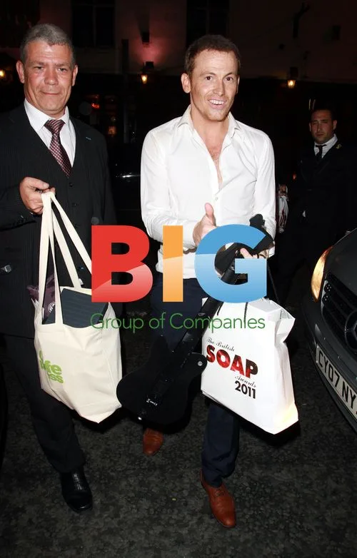 Celebrities Leave British Soap Awards