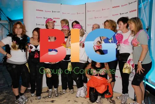 Celebrities at London Moonwalk 2011