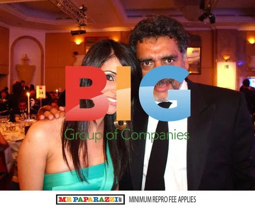 Melody Hossaini with Celebrities