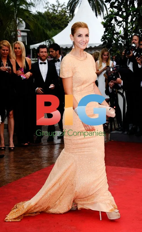 Clotilde Courau at 'Pirates of the Caribbean' premiere