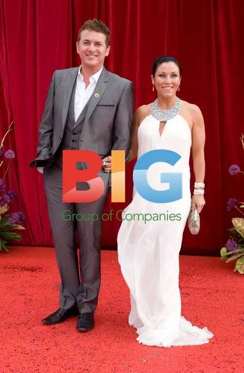 Shane Richie and Jessie Wallace at British Soap Awards