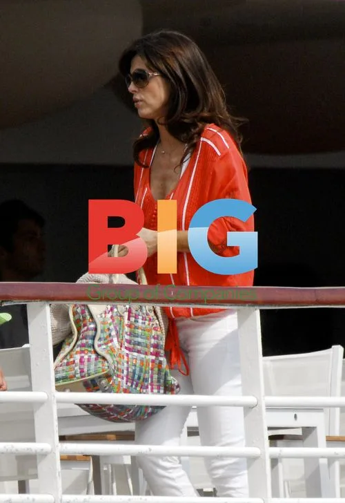 Caroline Barclay at Eden Roc, France